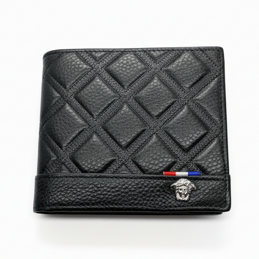 Designer Embossed Small Wallet