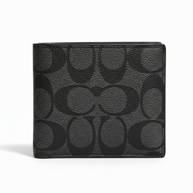 Imported Slim Billfold Wallet Signature Canvas