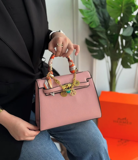 Hermes Kelly 25 Handbag (Pink)