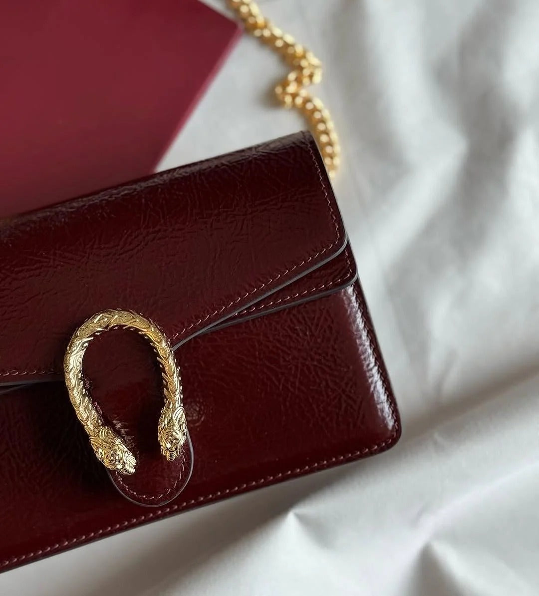 GUCCI GG Marmont Shoulder Bag (Mahroon)