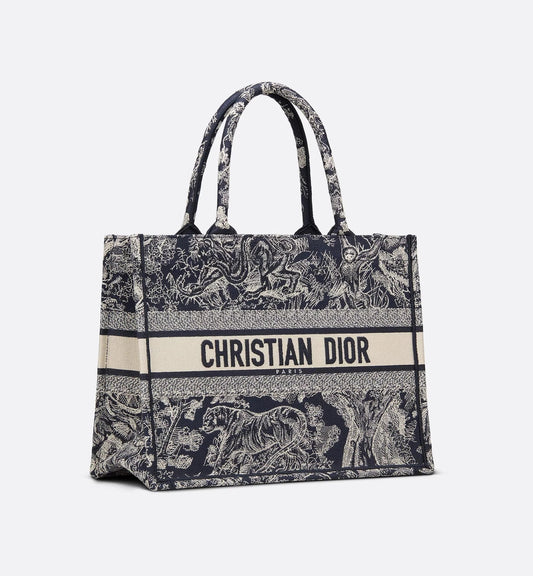 CHRISTIAN DIOR Book Oblique Tote Bag.
