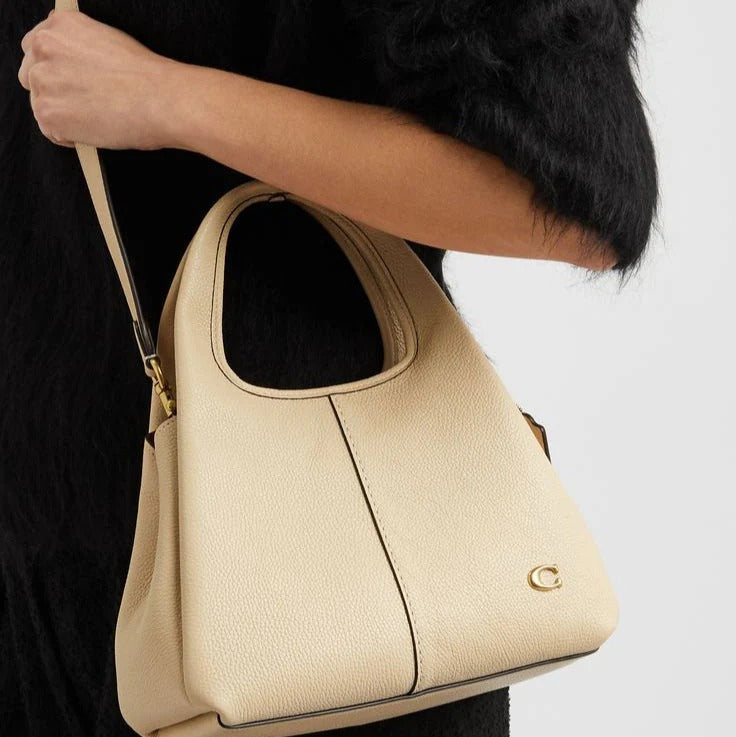 Coach Lana 23 Shoulder Bag Beige