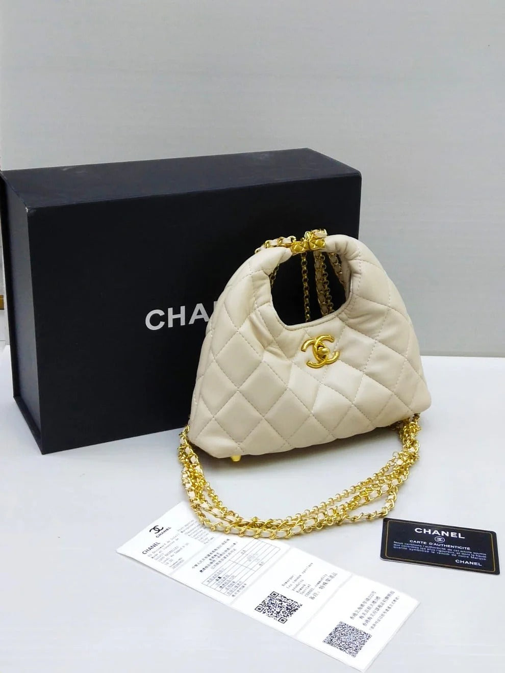 Chanel Hobo Quilted Hand Bag