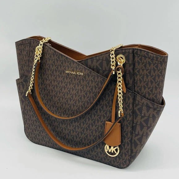 Michael Kors Jet Set Tote Bag in Brown