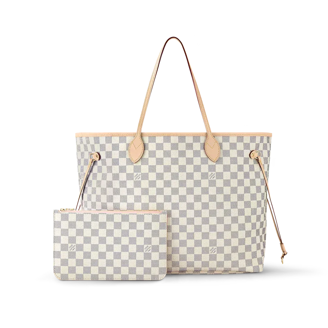 Louis Vuitton Neverful GM Tote (White)