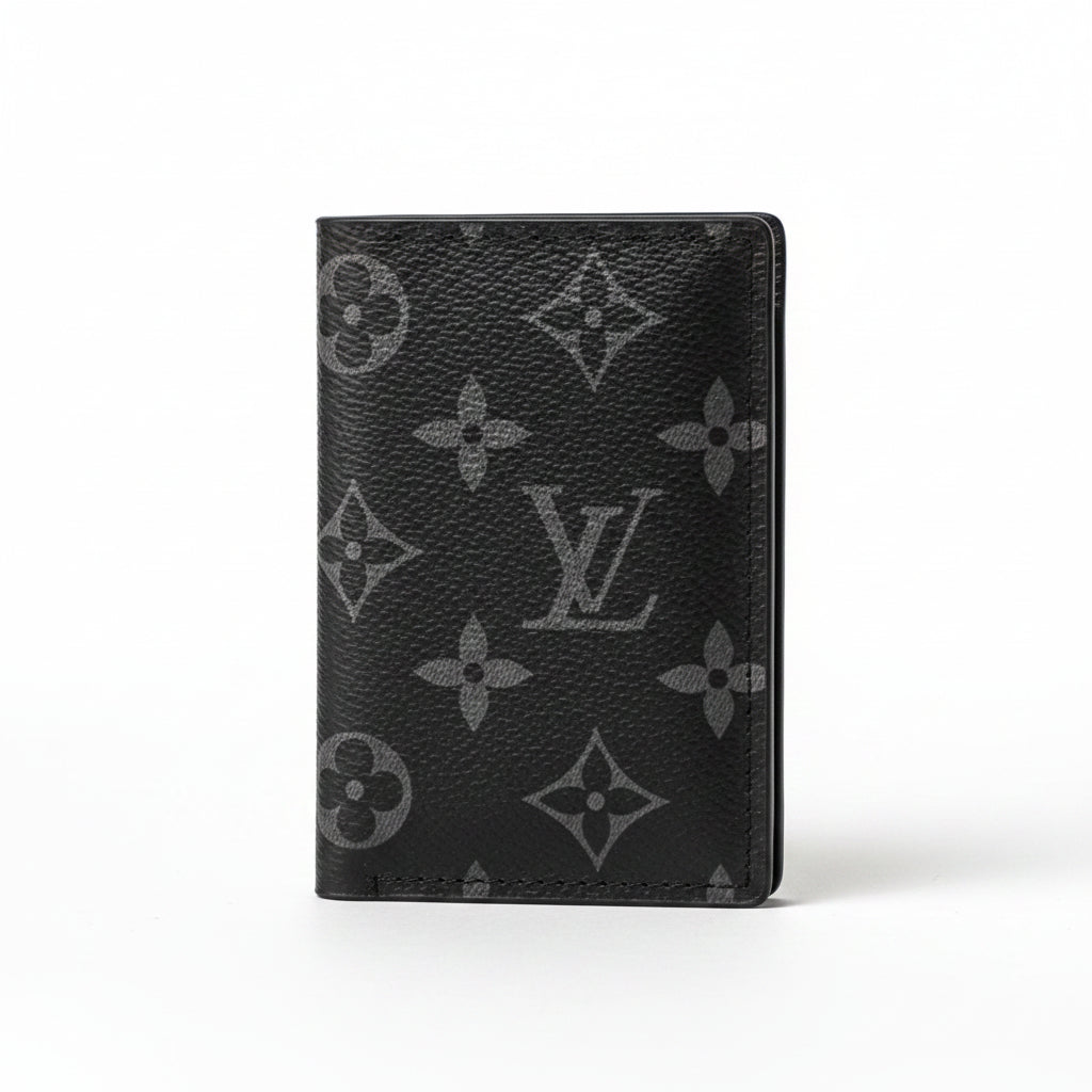 Designer Monogram Pocket Organizer/Cardholder