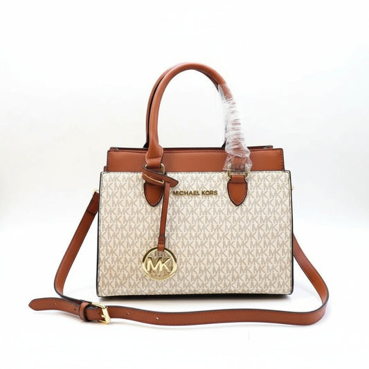 Michael Kors Mercer Hand Bag in Bronze