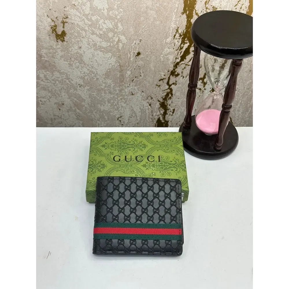 Gucci Small Genuine Leather Wallet
