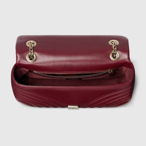 GUCCI GG Marmont Shoulder Bag (Mahroon)