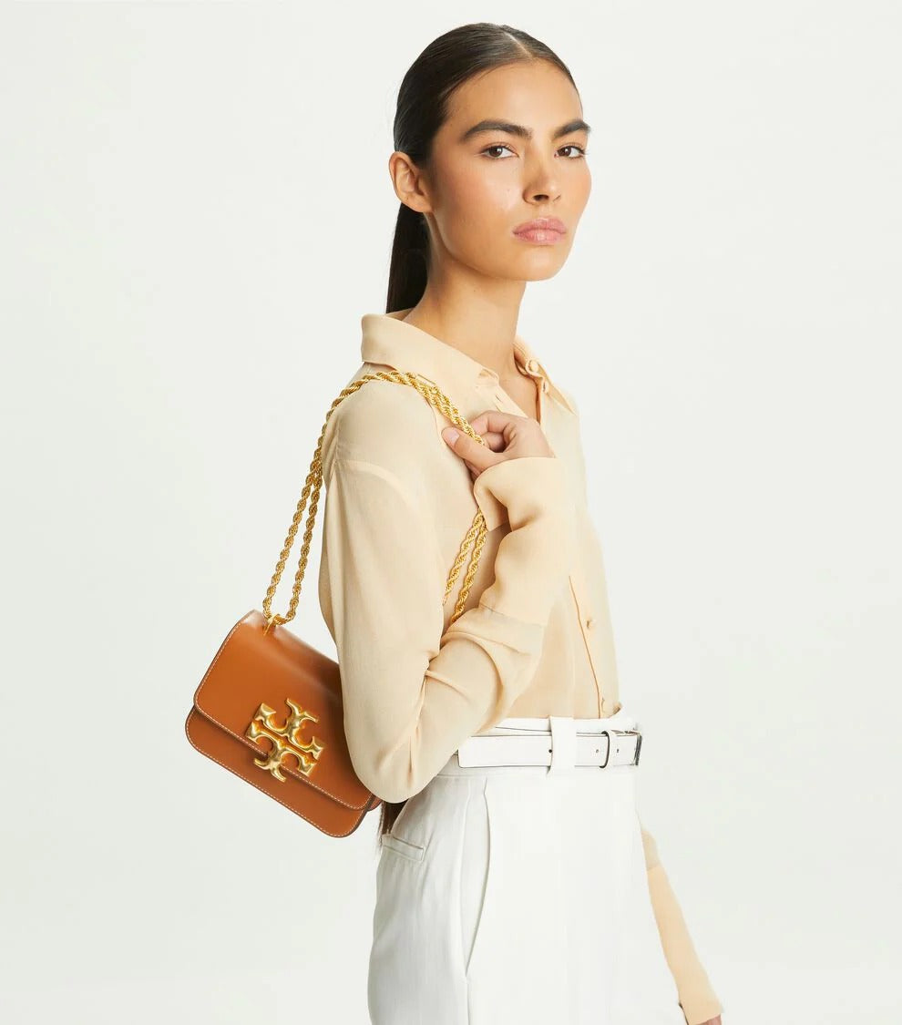 Tory Burch Eleanor Shoulder Bag (Brown)