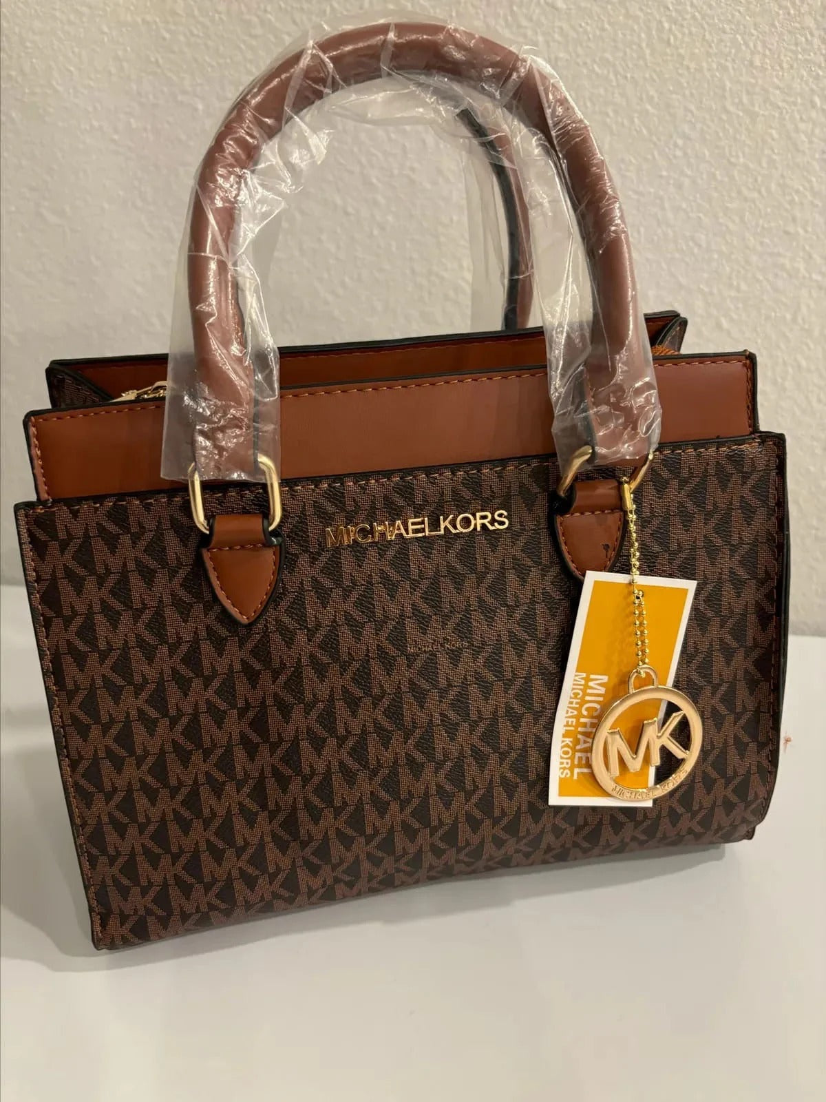 Michael Kors Mercer Hand Bag in Brown
