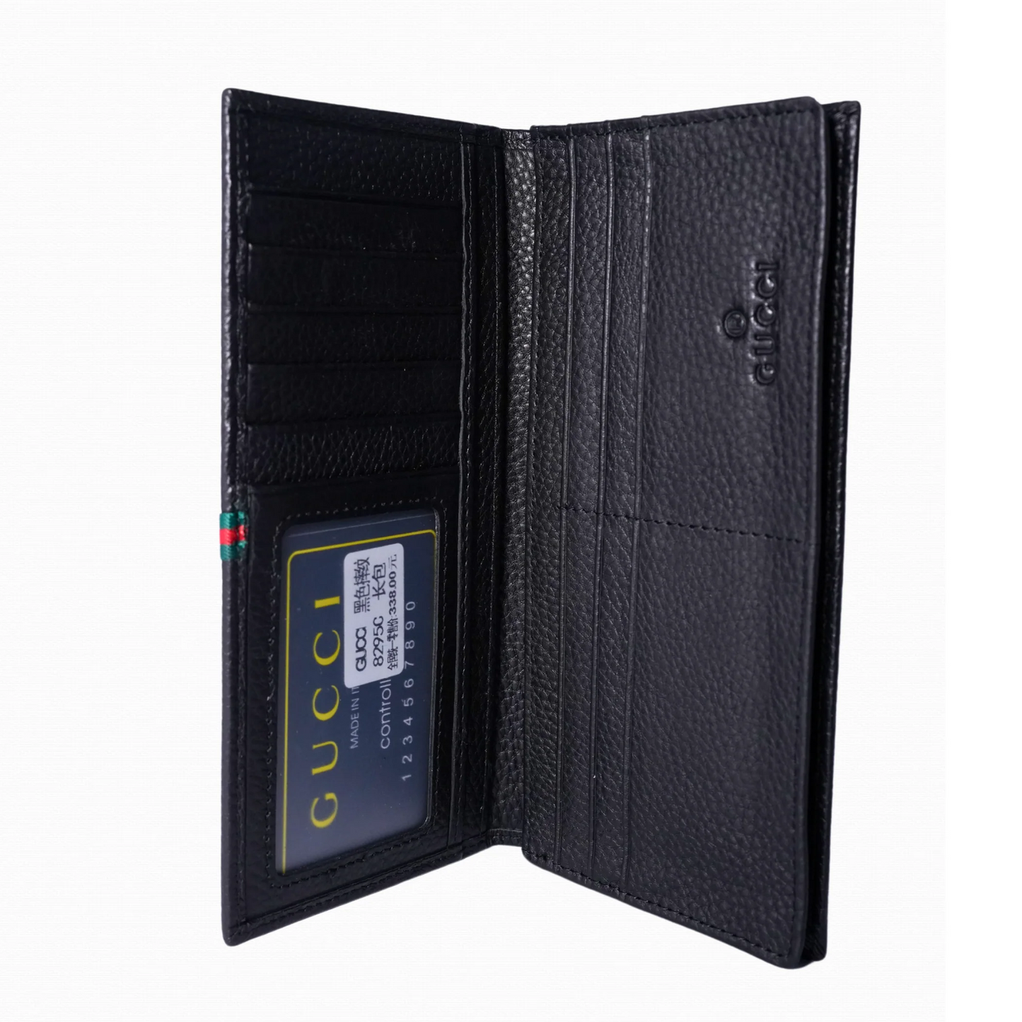 Long Wallet Leather Little Striped