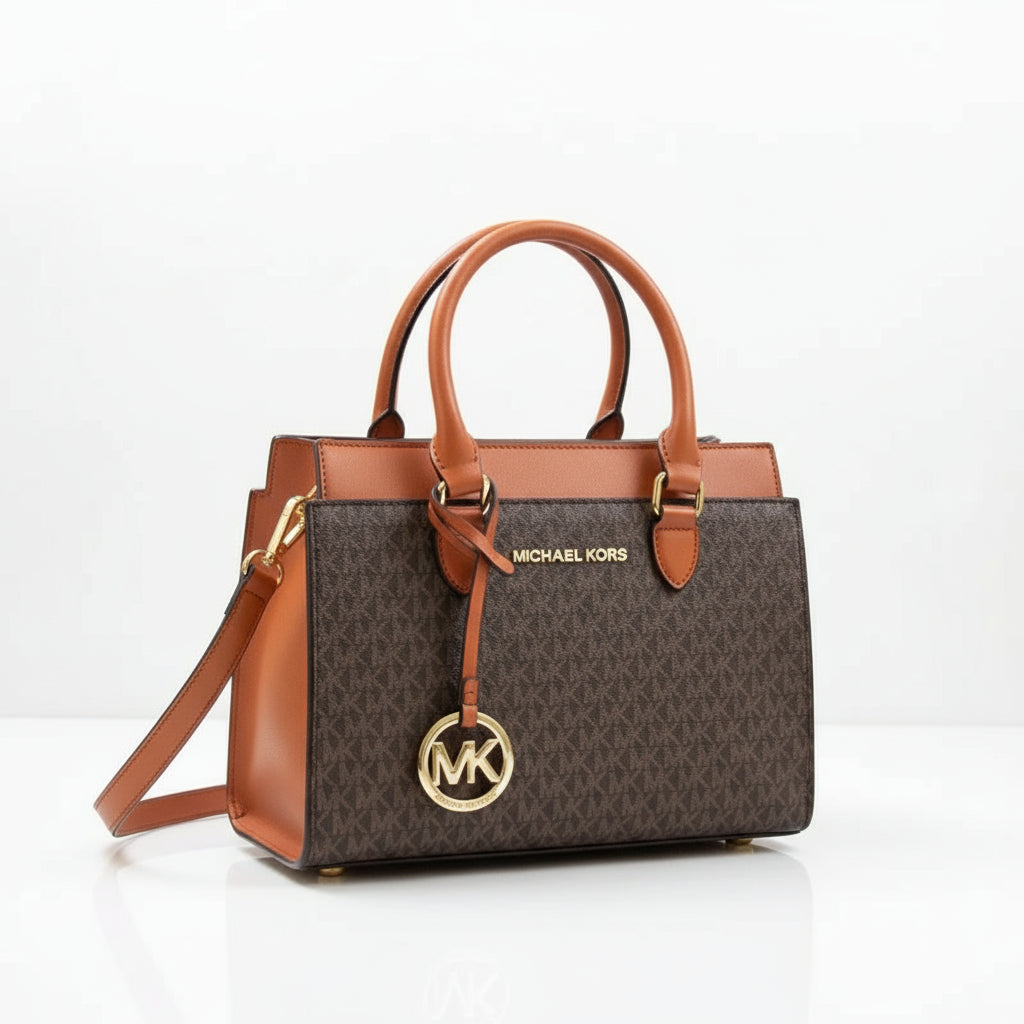 Michael Kors Mercer Hand Bag in Brown