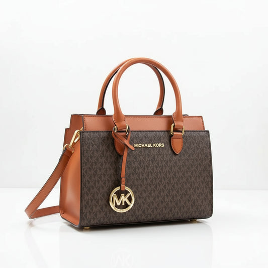 Michael Kors Mercer Hand Bag in Brown