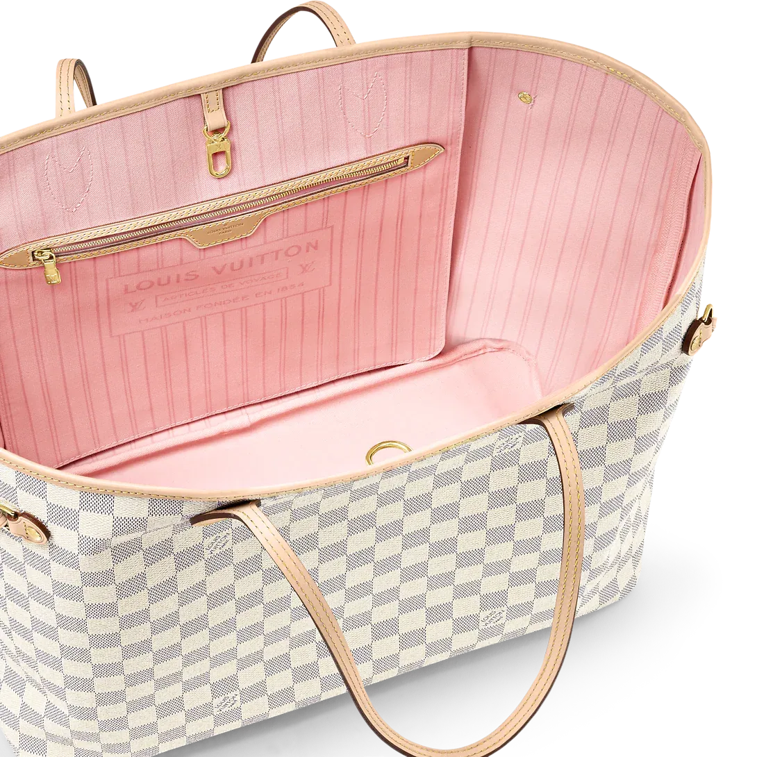 Louis Vuitton Neverful GM Tote (White)