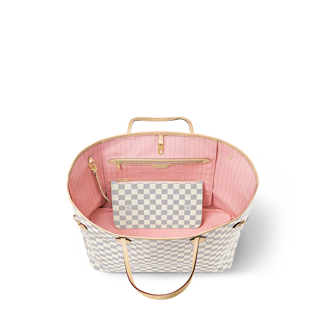 Louis Vuitton Neverful GM Tote (White)