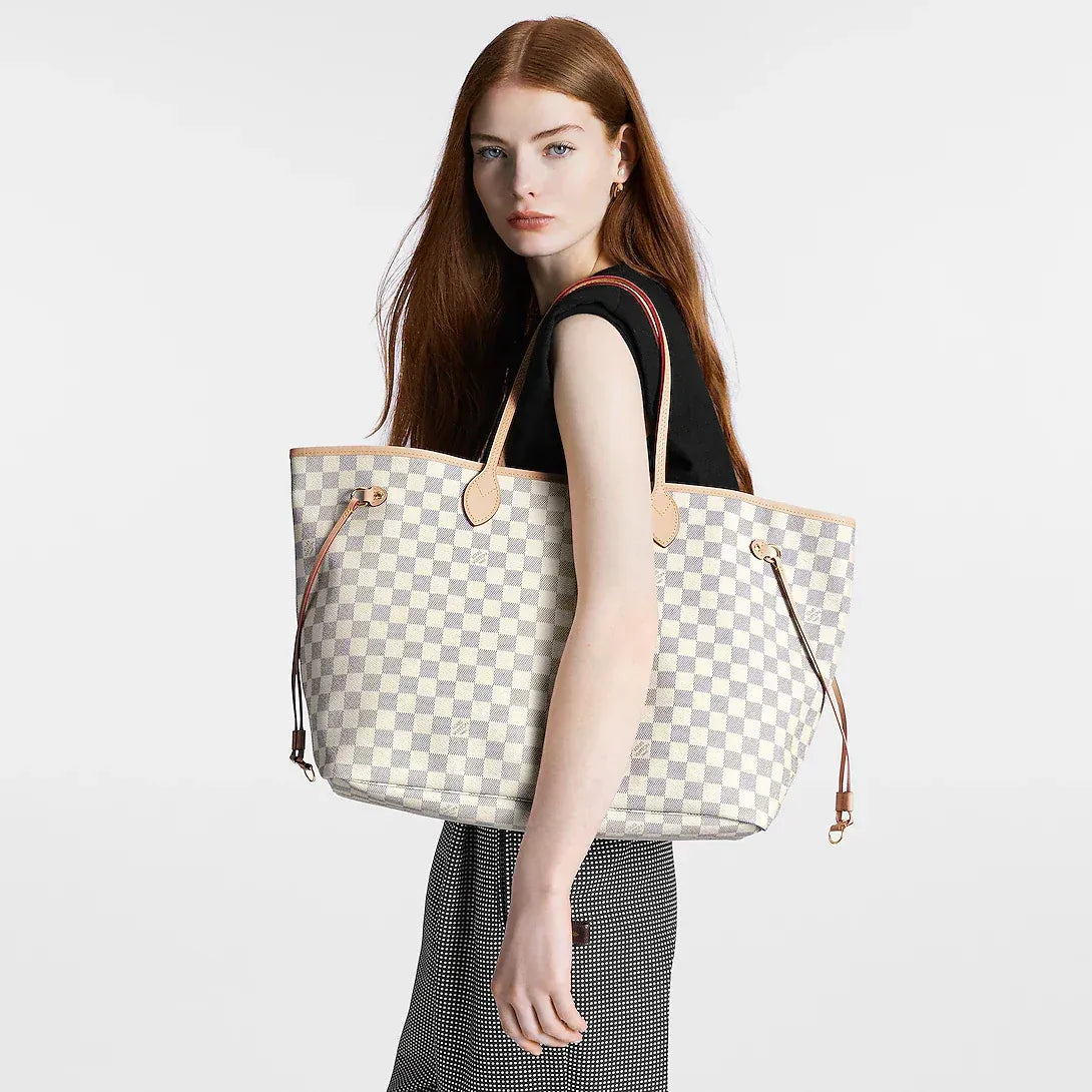 Louis Vuitton Neverful GM Tote (White)