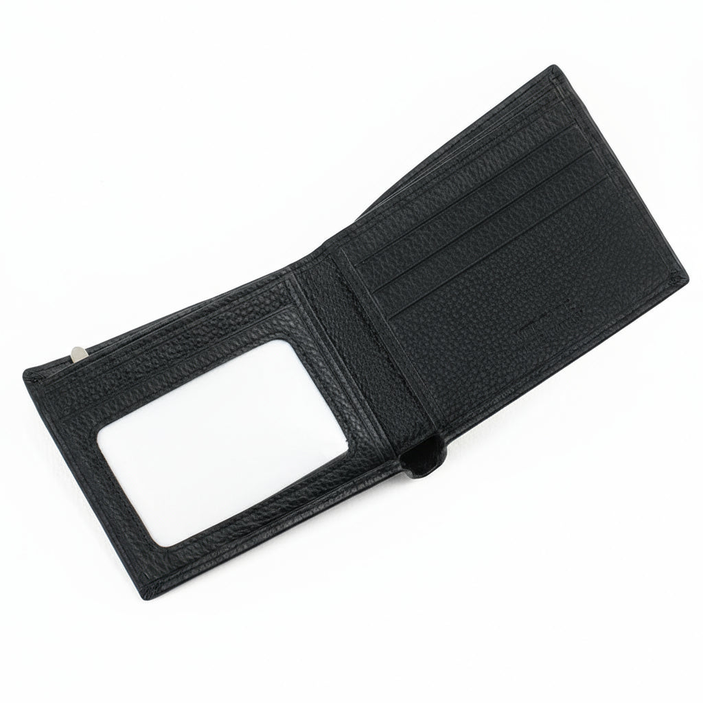 Versace Wallet For Men Leather Black