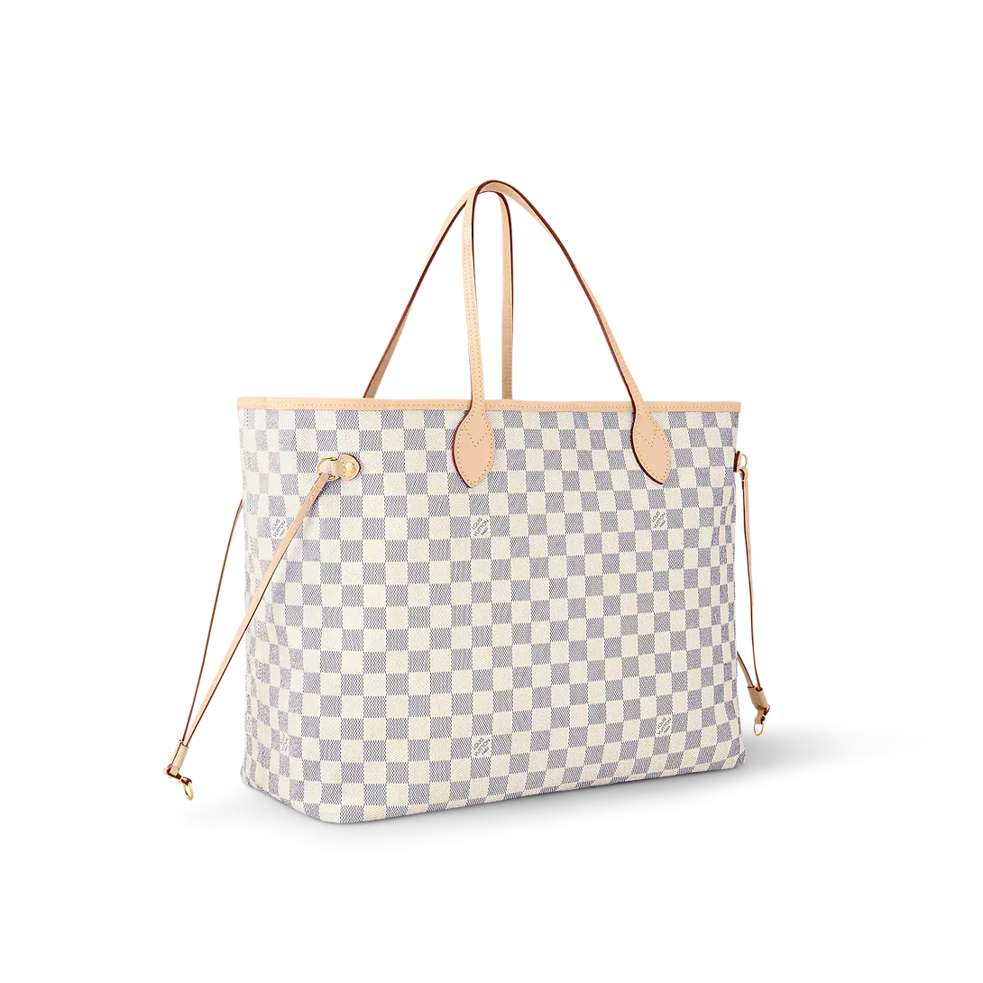 Louis Vuitton Neverful GM Tote (White)