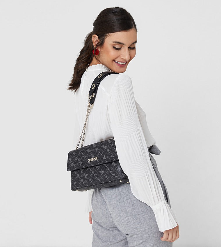 GUESS  Flap Shoulder Bag